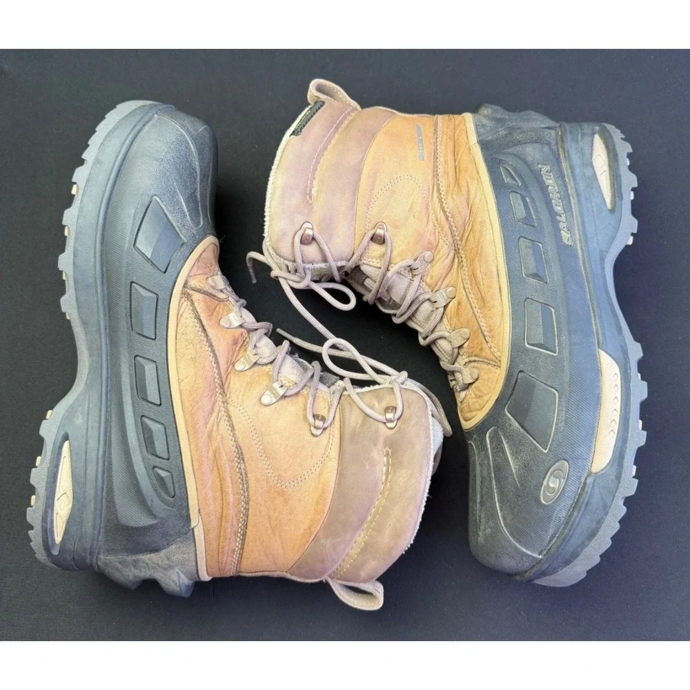 Salomon Scrambler FG TS Mens WaterProof Contragrip Hiking Boots 13 Thinsulate